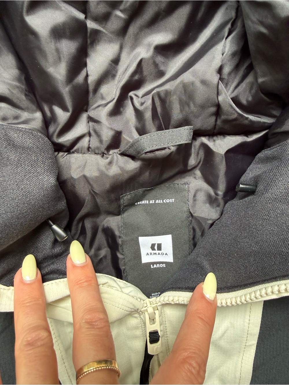 Armada madaket 2L insulated anorak jacket - Picture 3 of 8